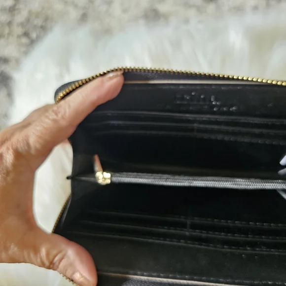 Trina Turk Brown and Black Leopard Wallet - Picture 4 of 5